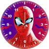 spiderman abstract art 6e wall clock