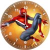 spiderman new digital artwork md wall clock