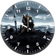 avengers endgameart bf wall clock