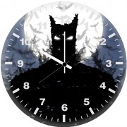 batman art ee wall clock