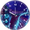 thor holding hammer nq wall clock