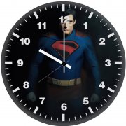 superman mystic defender of time vn wall clock