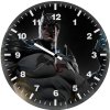 batman flashpoint with gun 7r wall clock