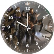 avengers mcu villains h5 wall clock