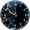 black spiderman xx wall clock