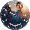 dark knight vs man of steel 0s wall clock