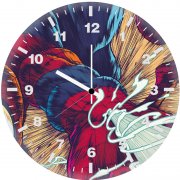 non stop spiderman 9t wall clock