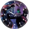 spiderman 2099 x batman beyond jo wall clock