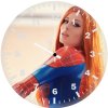 spidergirl cosplay x7 wall clock