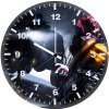 superman comic art xn wall clock