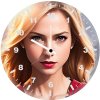 supergirl the dreamy b4 wall clock
