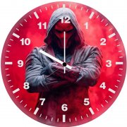 red hood rising power it wall clock