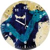 nightwing new minimal hf wall clock