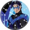 nightwing low poly art m6 wall clock