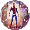 spiderman game artlm wall clock
