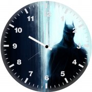 batman in lights t2 wall clock