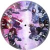 team iron man and team captain america ge wall clock