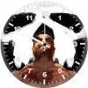 punisher guns up 8w wall clock