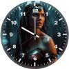 wonder woman invincible might b6 wall clock