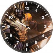 thanos angry 9g wall clock