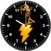 black adam aj wall clock