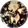 superman x shazam x black adam cg wall clock
