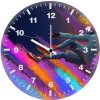 spider man miles morales 8k wall clock