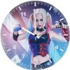 harley quinn cosplaymy wall clock