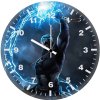captain america mjolnir new art sk wall clock