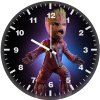 baby groot gw wall clock
