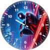 spider man rain or shine ai wall clock