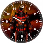 batman hellcat armor ny wall clock