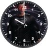 black superman suit jm wall clock