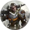 deathstroke the terminator unmasked ht wall clock
