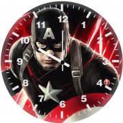 avengers end game captain america 0x wall clock