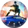 chasing spiderman 9s wall clock