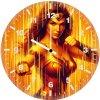 wonder woman reimagined se wall clock