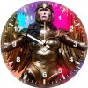 wonder woman 1984 wings 8c wall clock