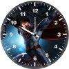 superman lifting car 5e wall clock
