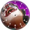 joker haunting laughter sq wall clock