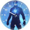 zoom flash poster 07 wall clock