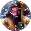aquaman paint art l9 wall clock