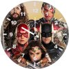 justice league characters poster gj wall clock