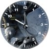 the bat illustration p8 wall clock