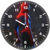 spider man in the rain yw wall clock