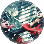 batgirl vs batwoman fight ss wall clock