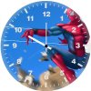 spider man artwork k7 wall clock