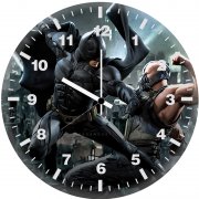 batman bane mo wall clock