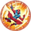 scarlet spiderman cybernetic adventures ad wall clock