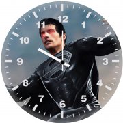 superman regeneration suit in action m4 wall clock